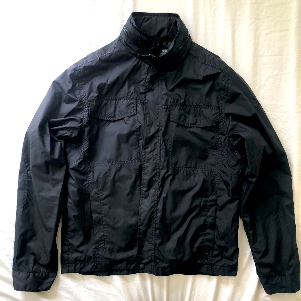 SPIEWAK Black Chore Jacket. Size Large.